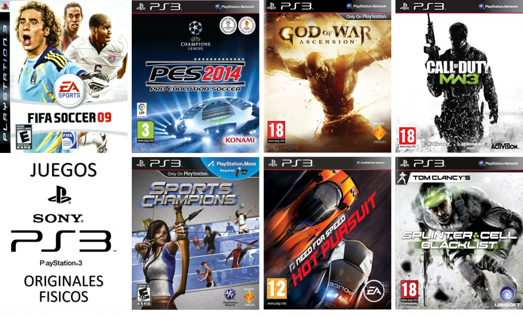 JUEGOS PS3 FISICOS 