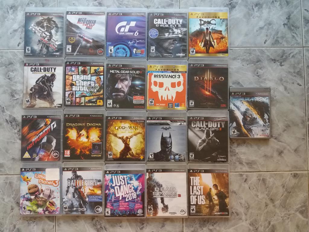 Juegos Ps3 25 Mil C/u