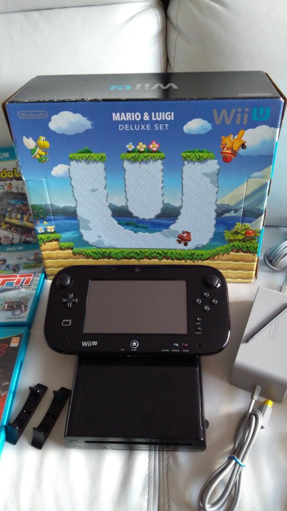 Nintendo Wii U Más 6 Juegos Originales