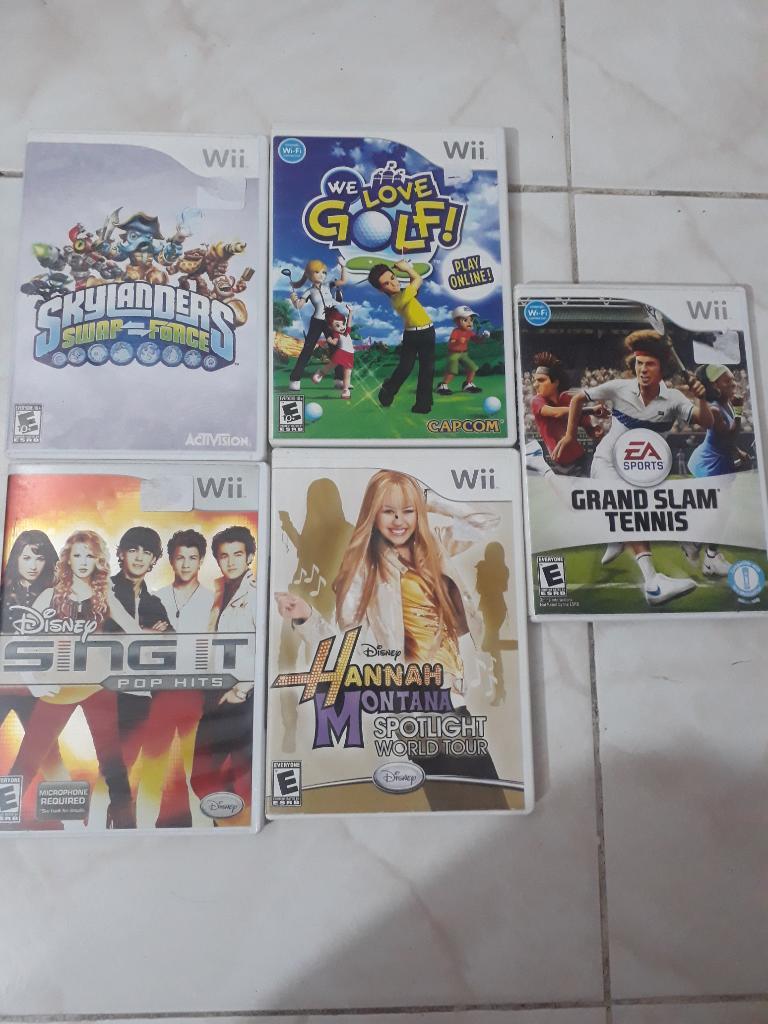 Vendo Juegos Originales para Wii