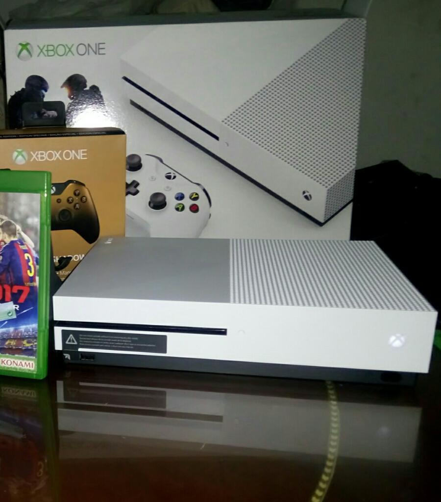 Xbox One S con Tres Juegos Físicos