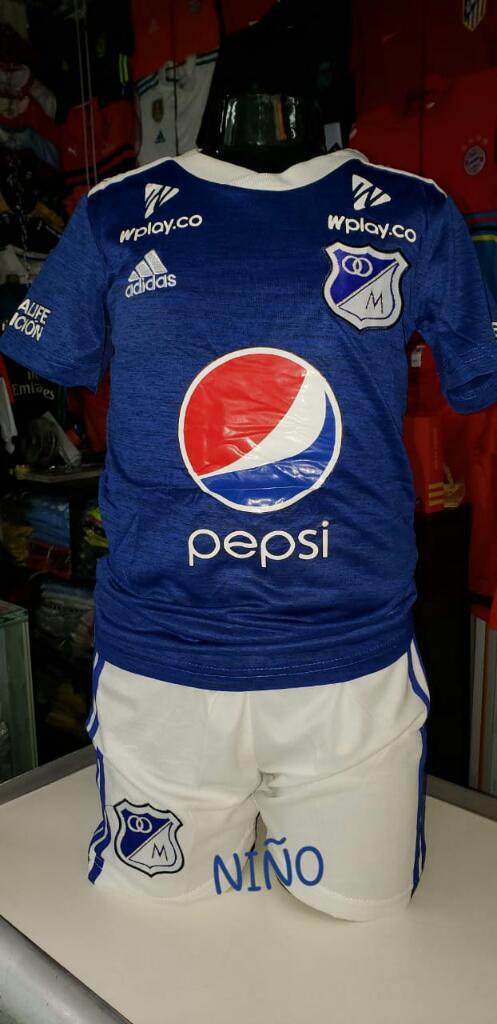 Camiseta Millonarios para Niño