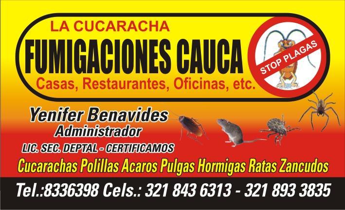 FUMIGACIONES LA CUCARACHA