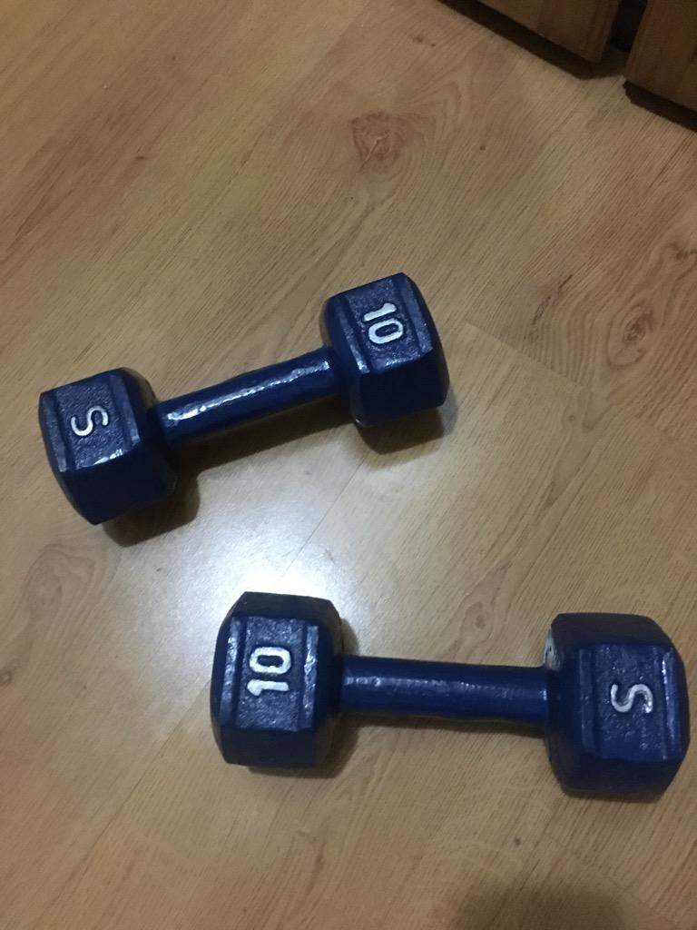 Mancuernas Pesas 10 Libras