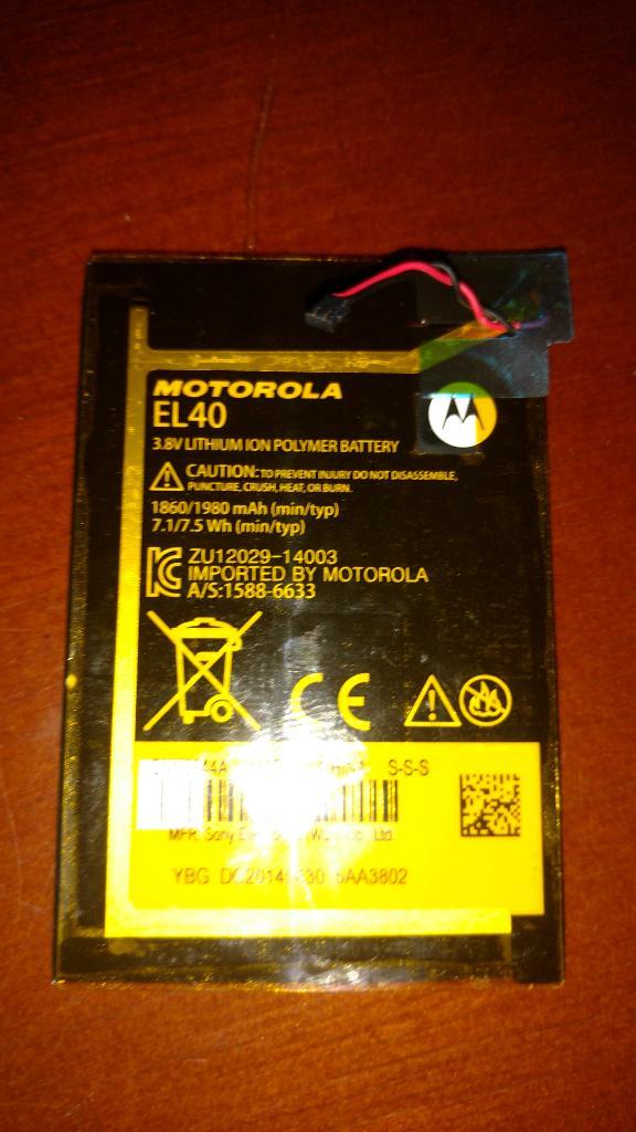 Bateria para Motorola E 1 Original