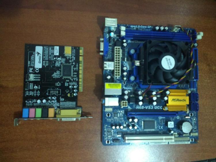 Board Asrock N68VS3 UCC DDR3 AMD Sempron 2.80 GHz SOLO