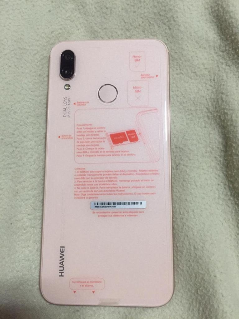 Vendo Huawei P20lite Rosa
