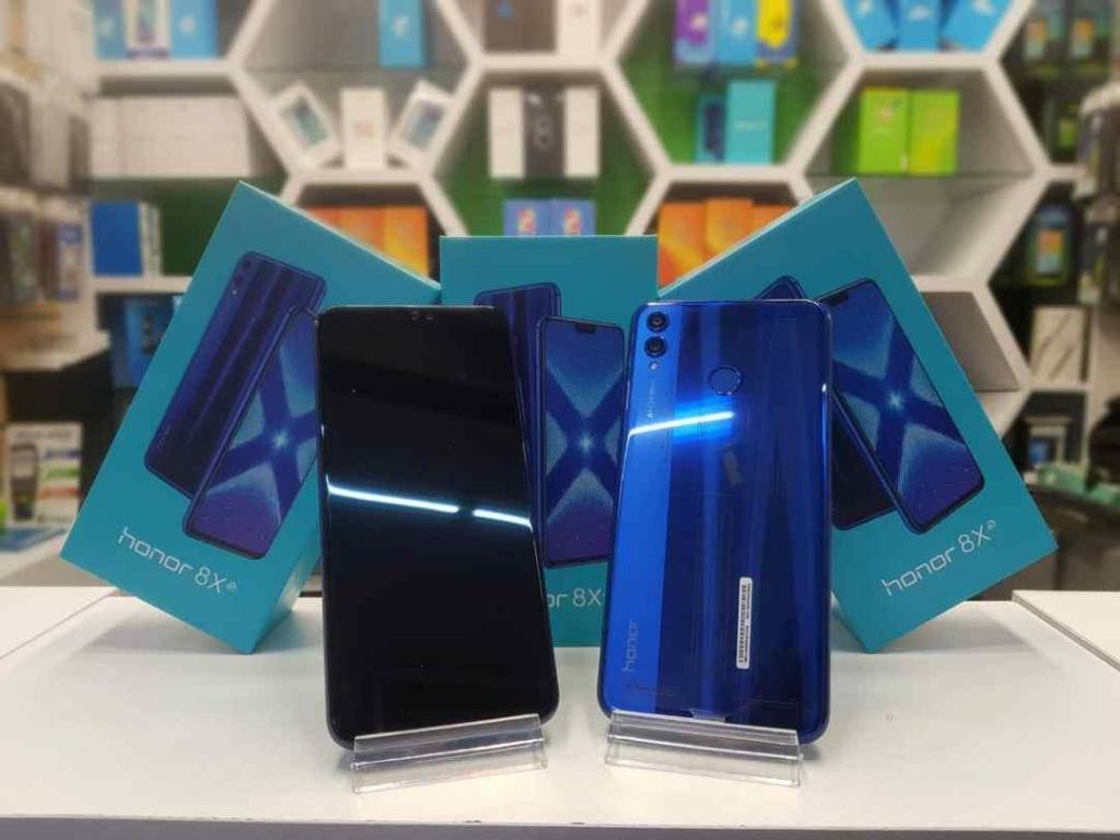 celular huawei honor 8x 64 gb negro y azul