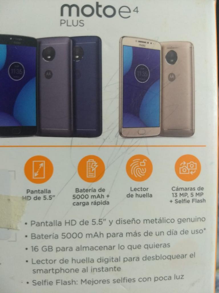 Celular Moto E4 Plus