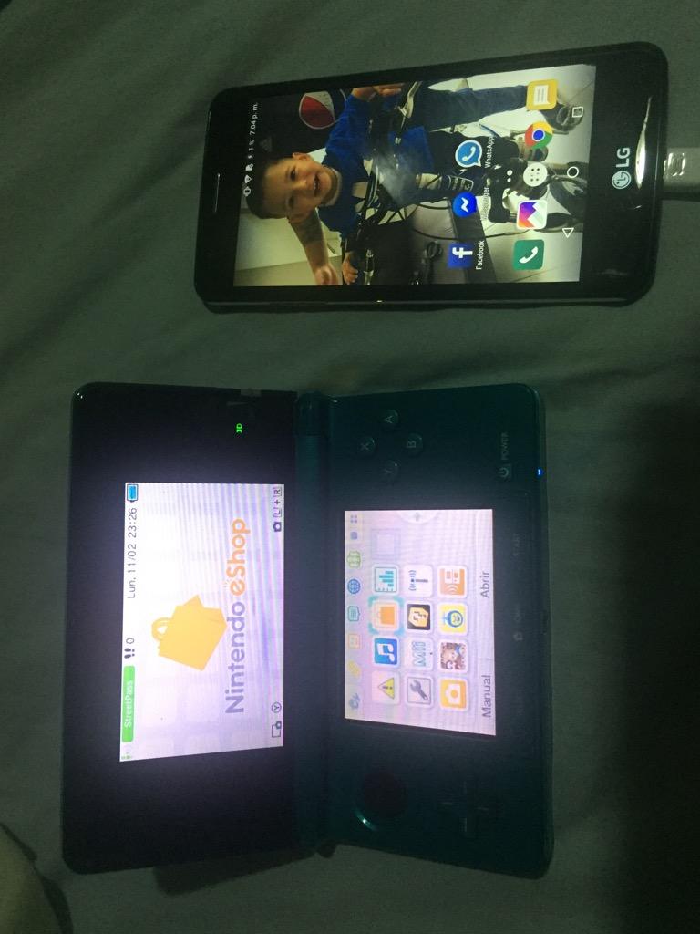 Nintendo 3Ds Y Celular Lg K10