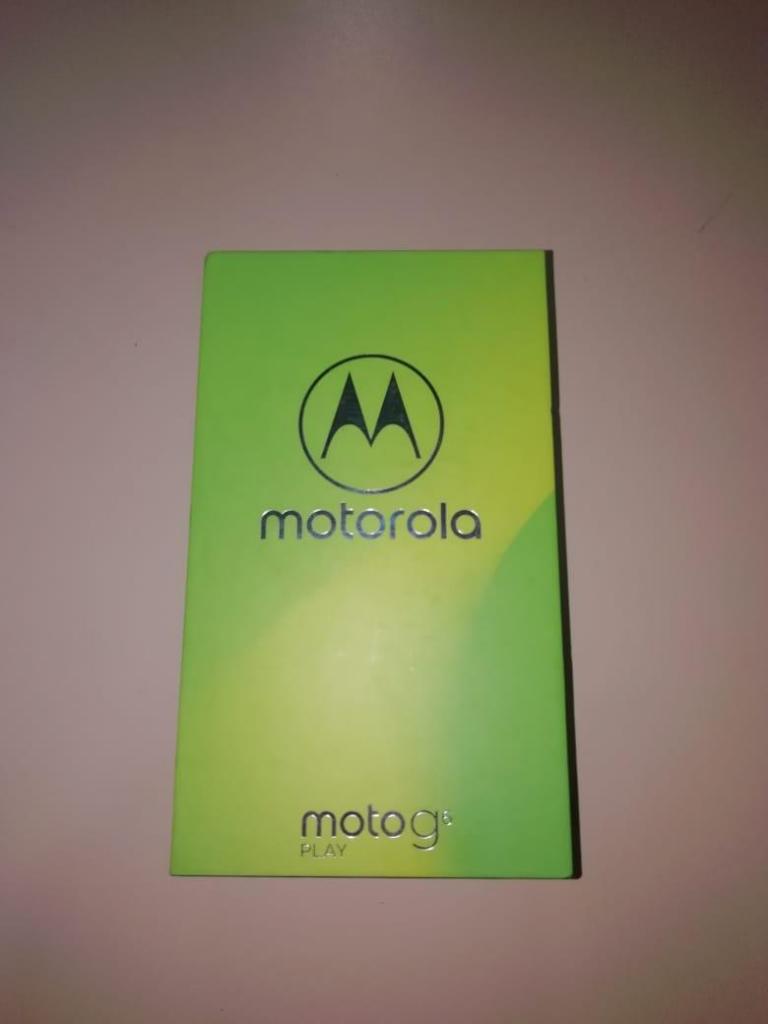 Vendo moto G6 play