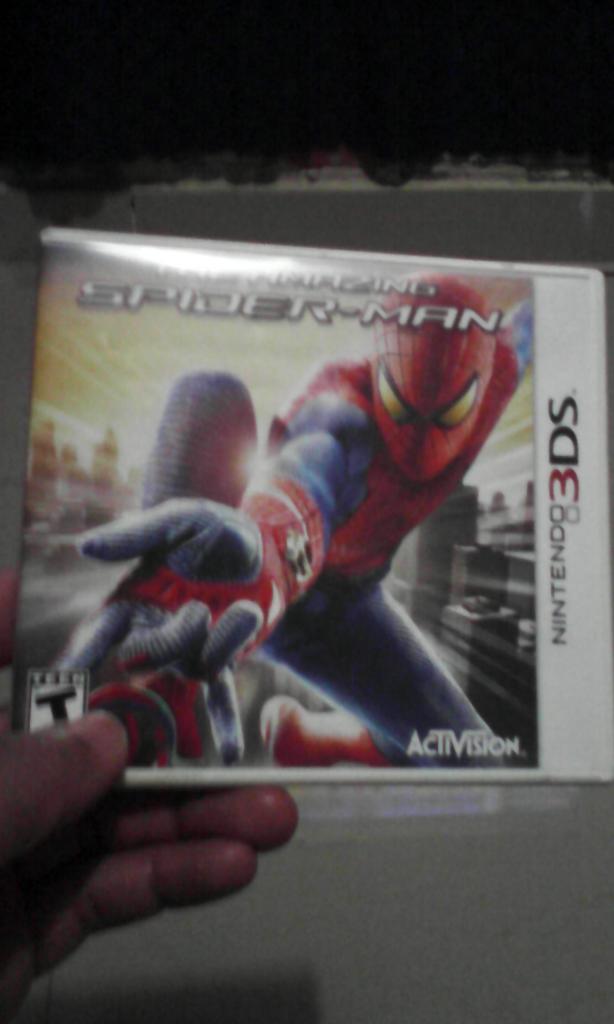 Juego Spiderman amazing 3DS