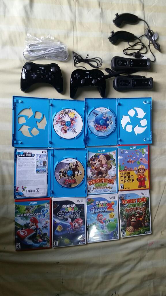 Juegos Y Controles Wii U