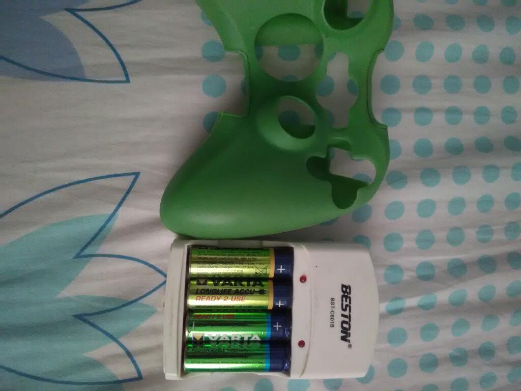 Kit de Carga Y Forro Protector Xbox 360