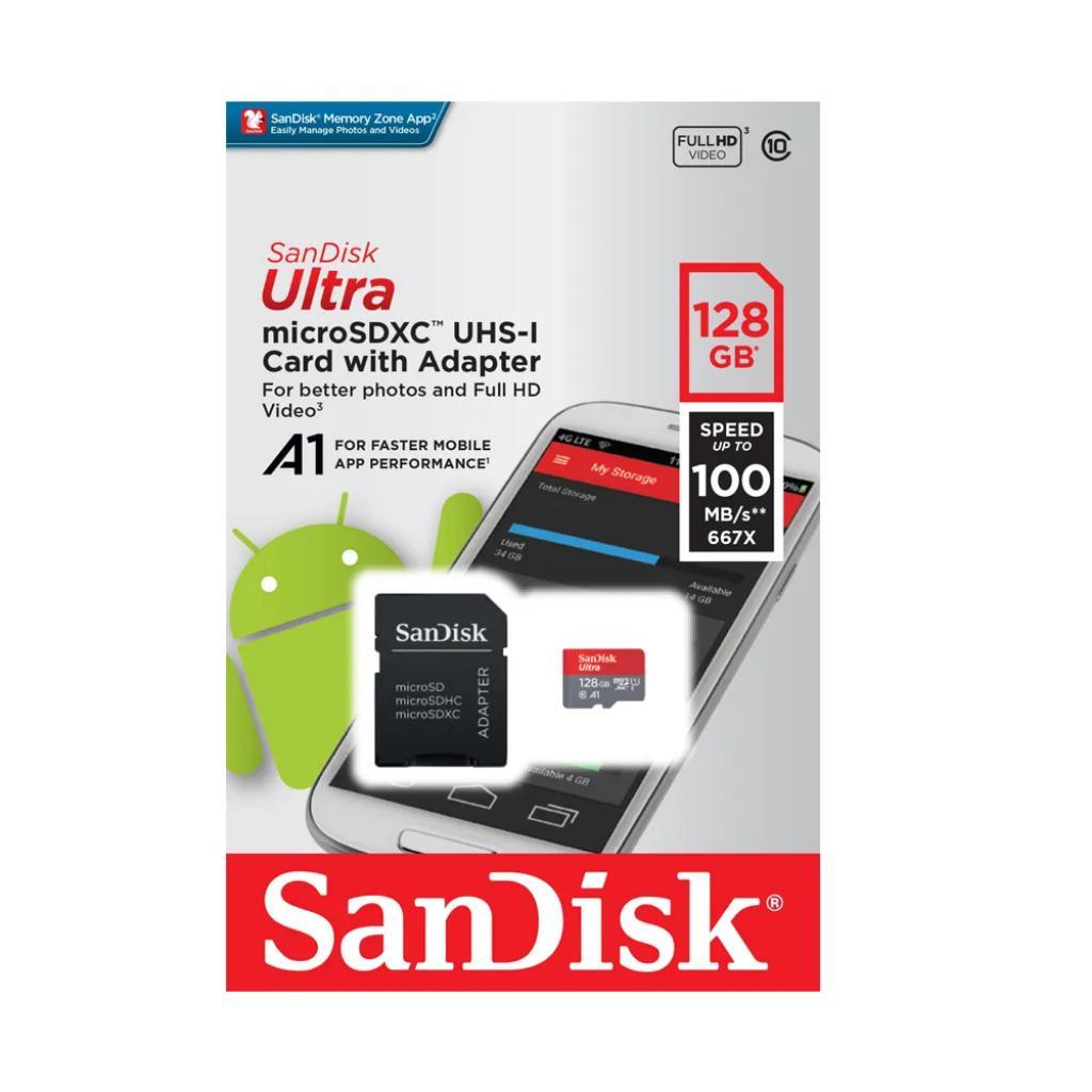 Memoria Micro Sd Sandisk 128gb