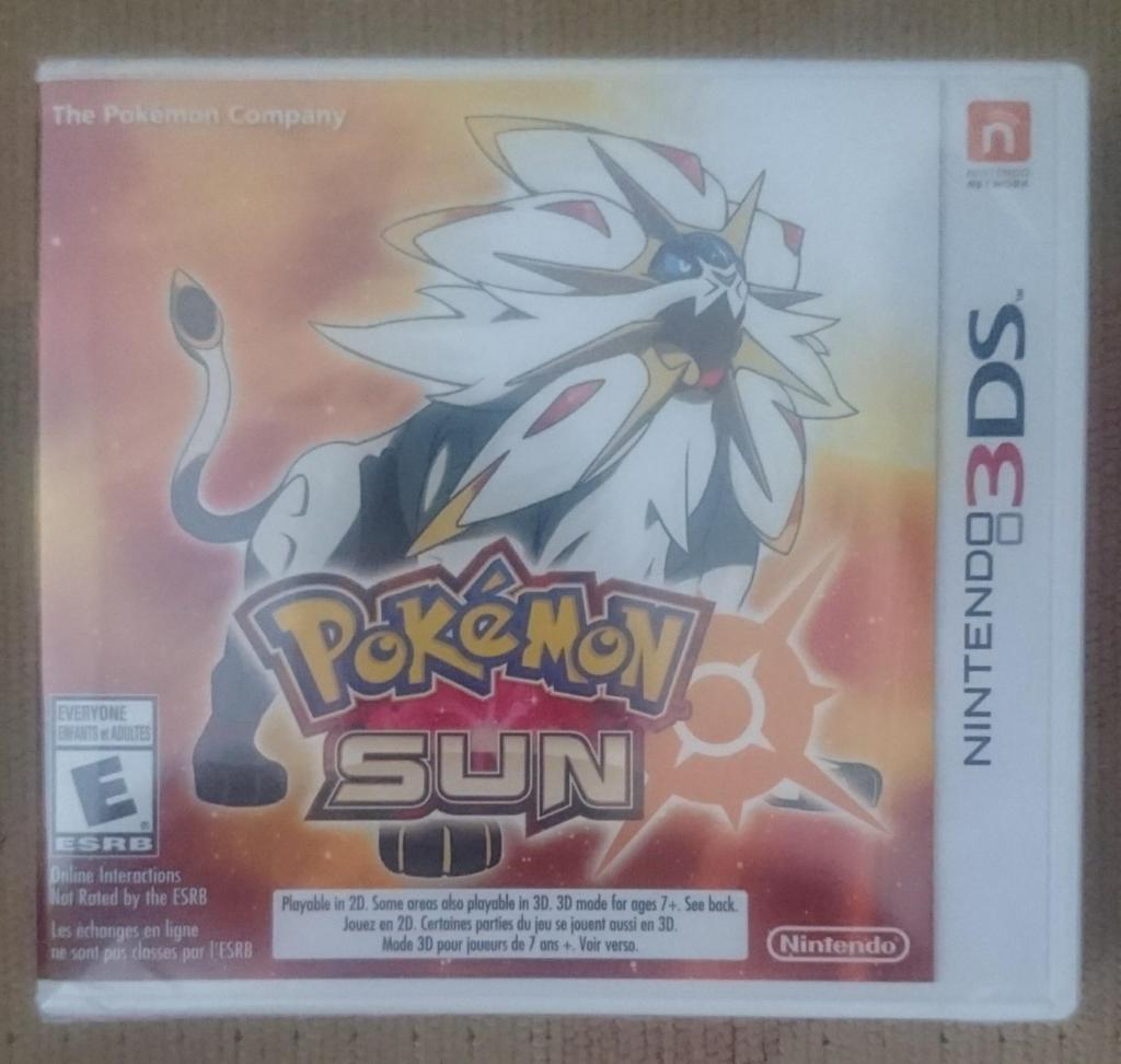 NUEVO Pokemon Sol Sun Nintendo 3ds Obsequios Legendarios