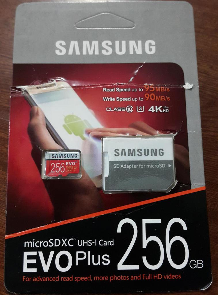 POR ENCARGO memoria micro SD mSD de 256GB Samsung Evo
