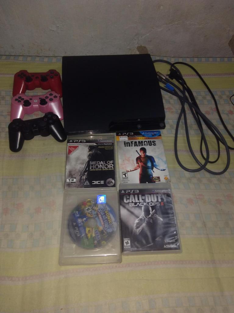 Vendo play 3 de 360 GB inf al 