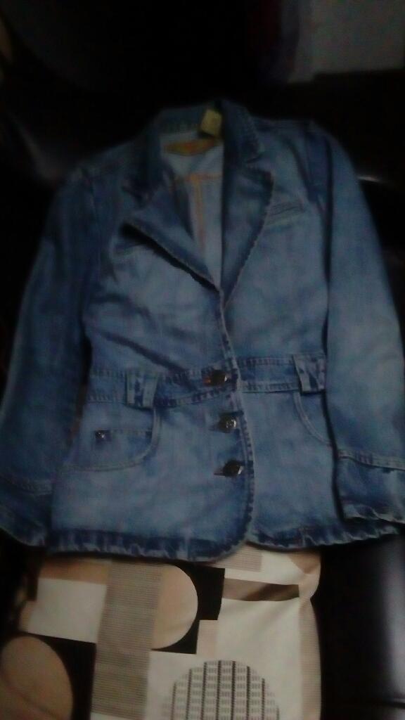 Linda Chaqueta en Jeans Talla L