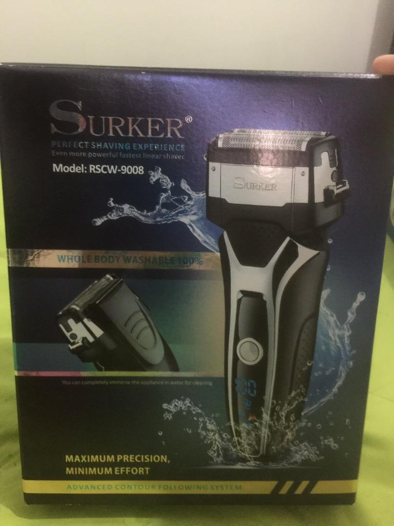 Maquina de Afeitar Electrica Surker