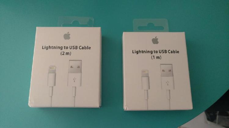 Cables Originales iPhone 8 7 6s 6 5s 5 Ipad, 2 Metros Y 1