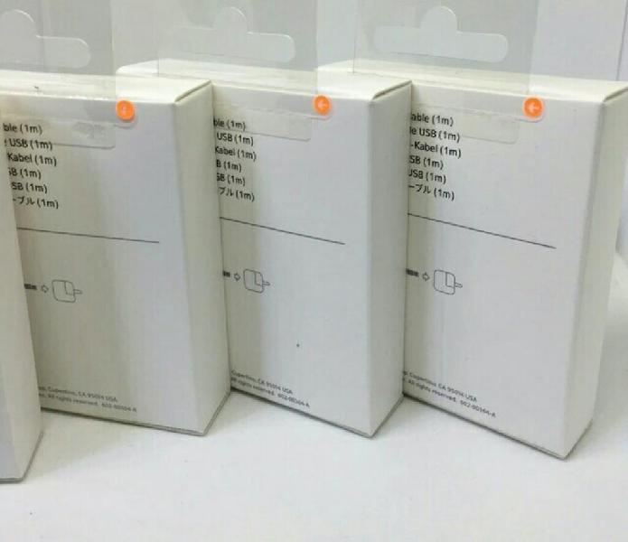Cables Originales para 2mt iPhone X, 8, 7, 6, 5, ipad