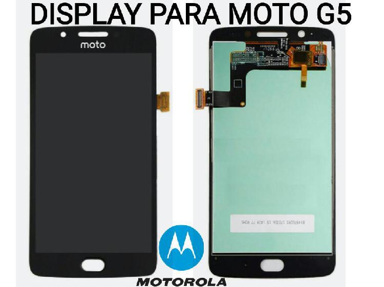 Display Moto G5 Nuevo Garantizado