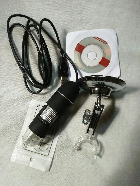 Microscopio Usb 1000x Luz Led Portable