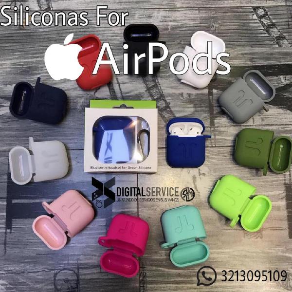 Silicona Protector para Audífonos Airpod