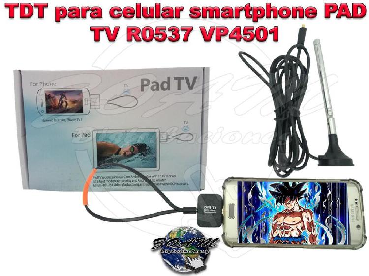 TDT para celular smartphone PAD TV R0537 VP4501