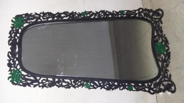 Espejo de pared con marco de aluminio 150cm50cm