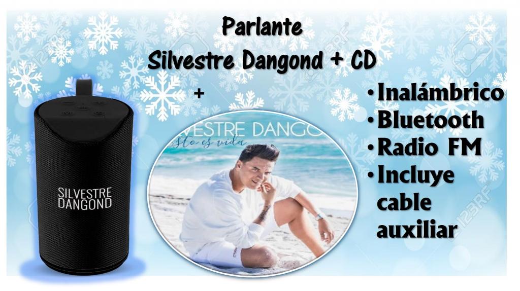 PARLANTE Y CD DE SILVESTRE DANGOND