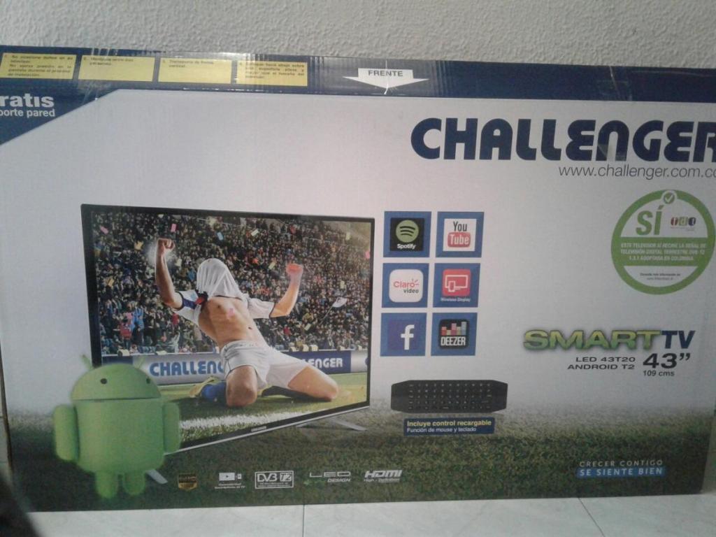 TV SMARTH CHALLENGER LED 43¨