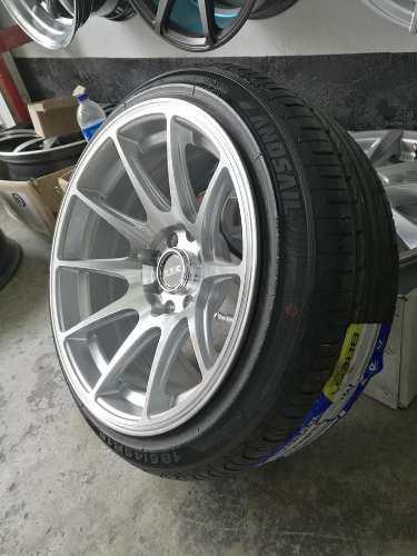 Rines De Lujo Rin15x8 Con Llantas 185/45/15, Precio X4 Und