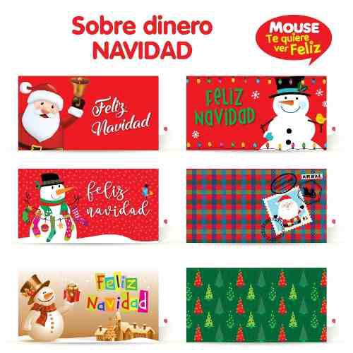 Sobre Lluvia De Dinero Navidad - Valor Unidad