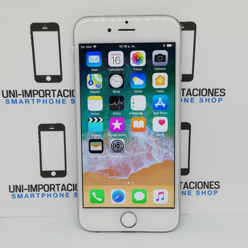 iPhone 6 16GB VIDRIO TEMPLADO ATRAS, INTACTO Factura Legal