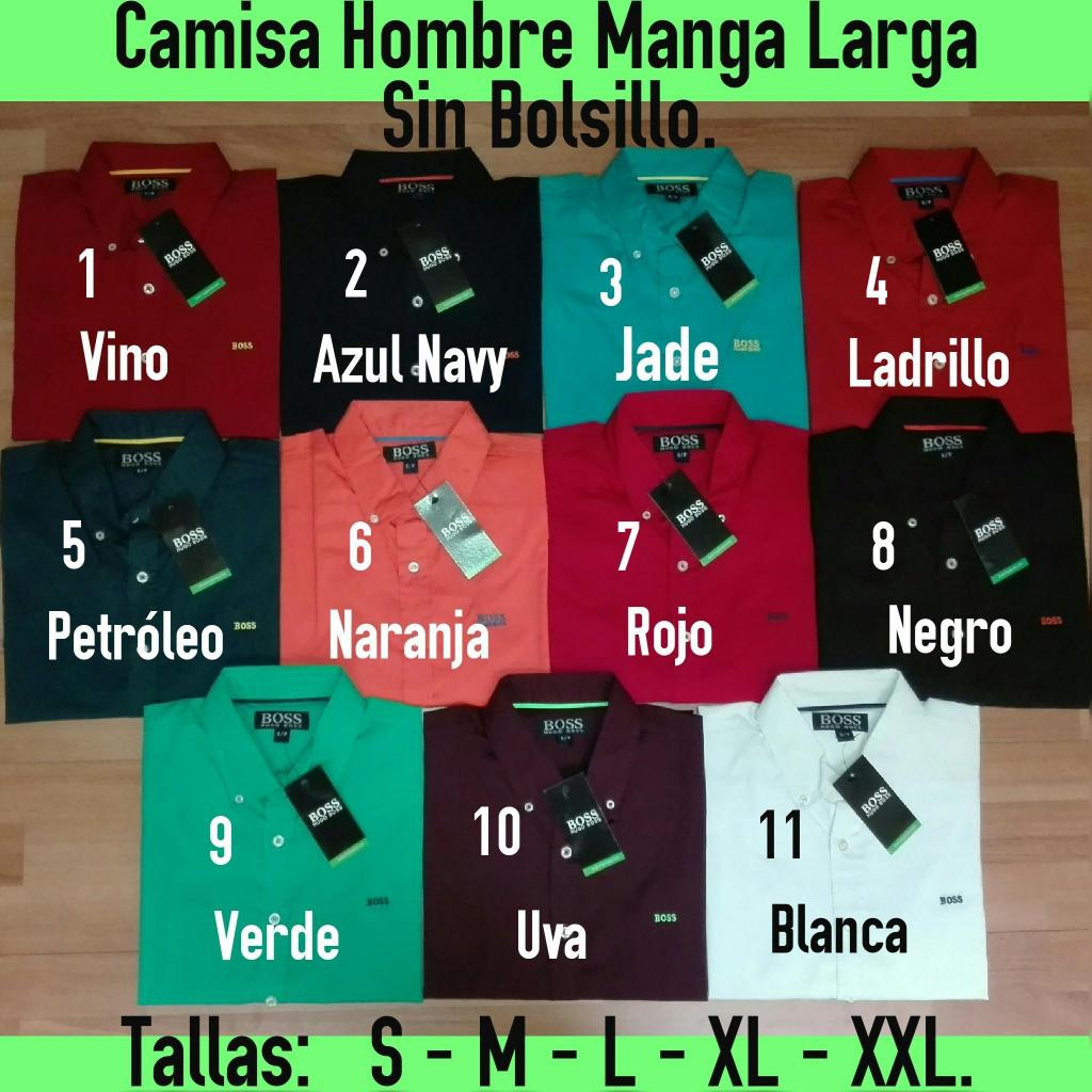 CAMISA MANGA LARGA