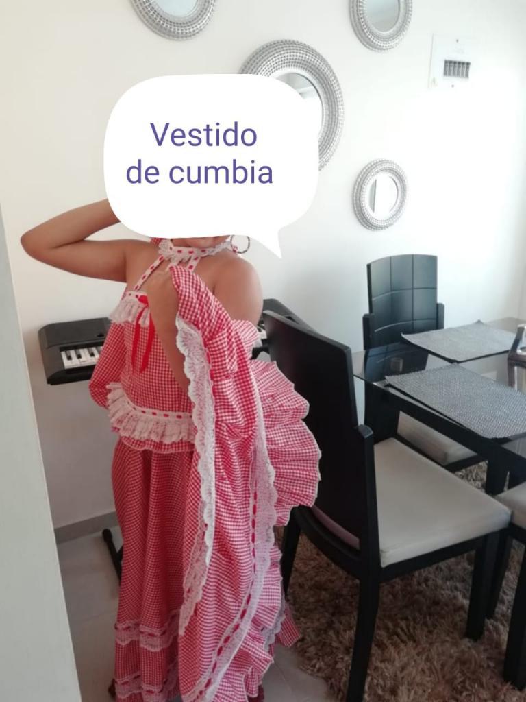 Vestido de Cumbia para Niña