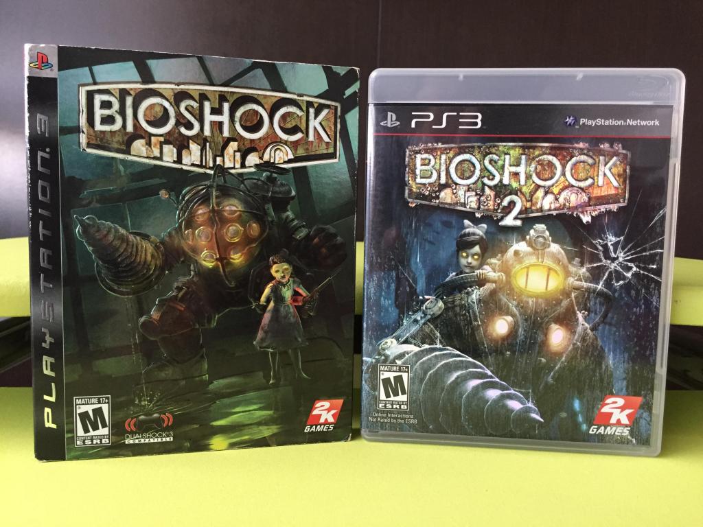 BIOSHOCK 1 y BIOSHOCK 2 para PS3 ! COMO NUEVOS ¡
