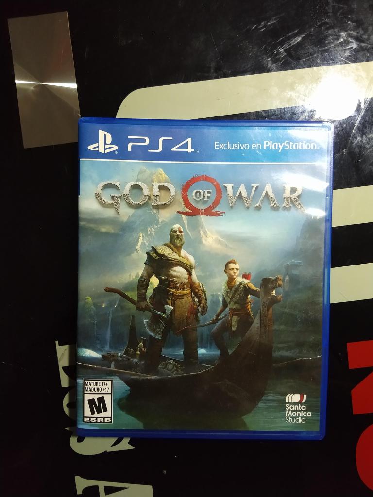 CAMBIO O VENDO JUEGO PS 4 GOD OF WAR