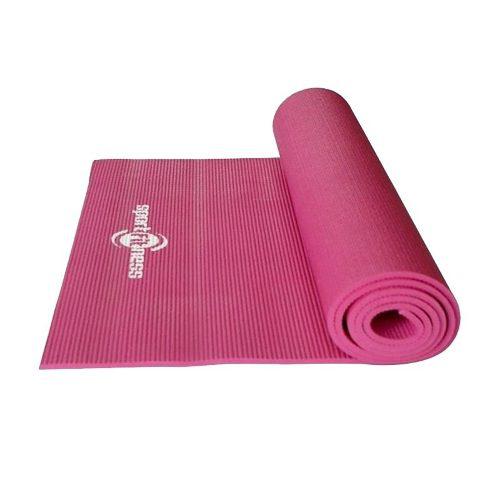 Colchoneta Yoga Mat Pilates Sportfitness 6mm Correa Gimnasio