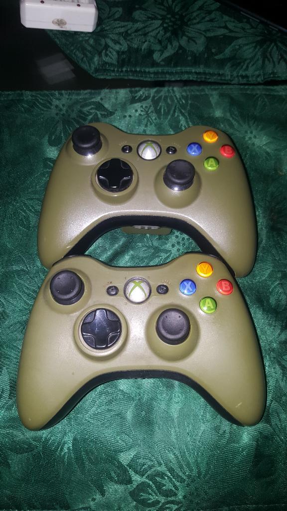 Control de Xbox 360 Edicion Halo Verde