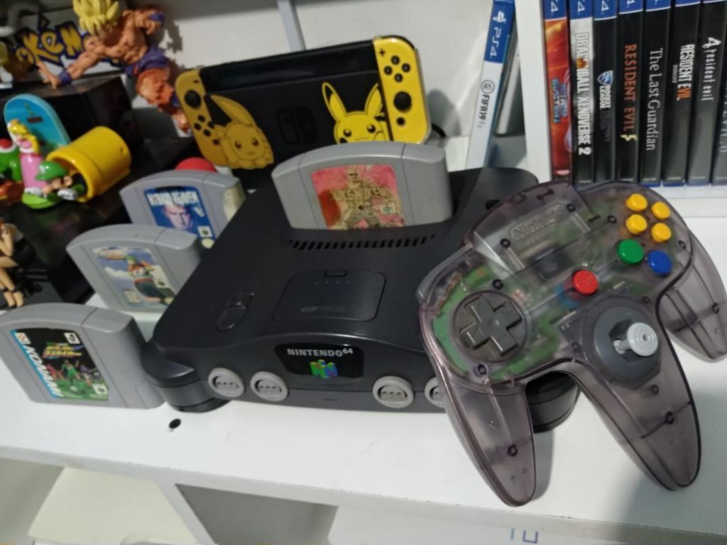 Nintendo 64 Original Mas 4 Juegos 1 Cont