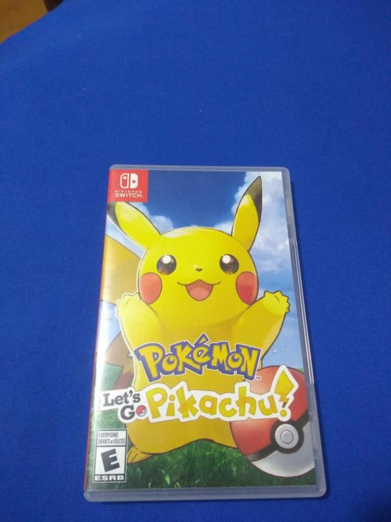 Pokemon lets GO pikachu Nintendo switch