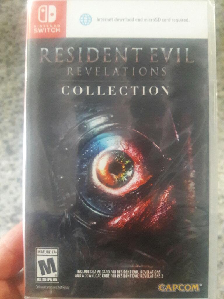 RESIDENT EVIL REVELATION NINTENDO SWITCH NUEVO