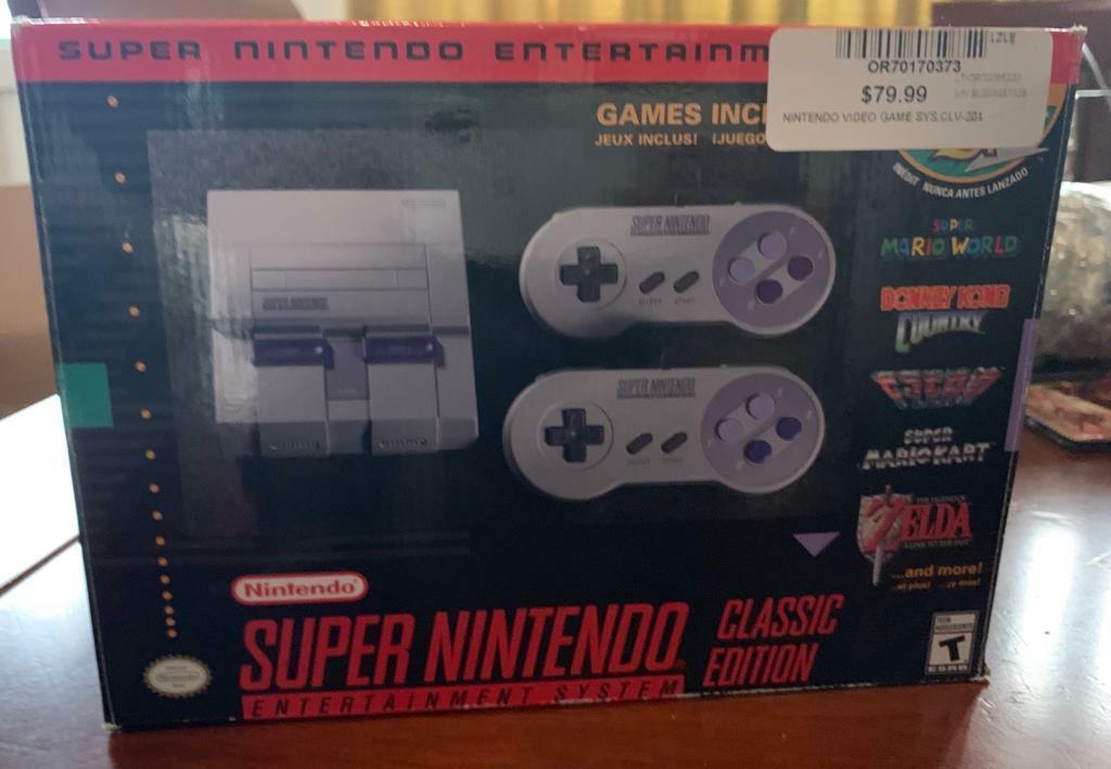 Snes Classic Como Nuevo Poco Uso