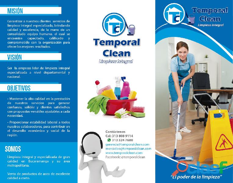 TEMPORAL CLEAN Limpieza Integral