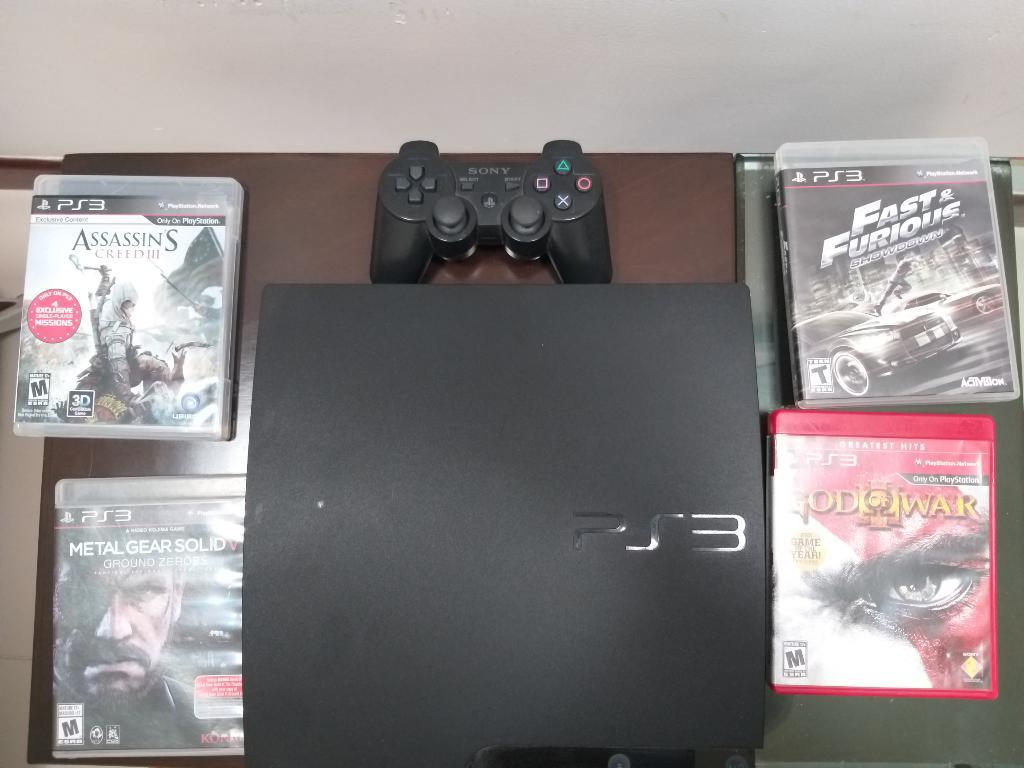 Vendo Ps3 Como Nueva 4 Juegos