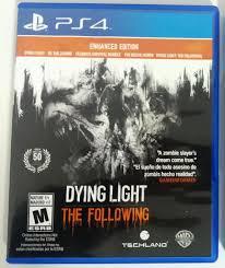 dying light the following ps4 con dlcs