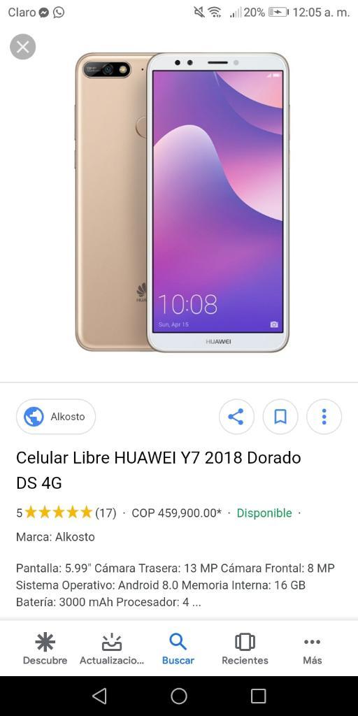 Celular Huawei Y